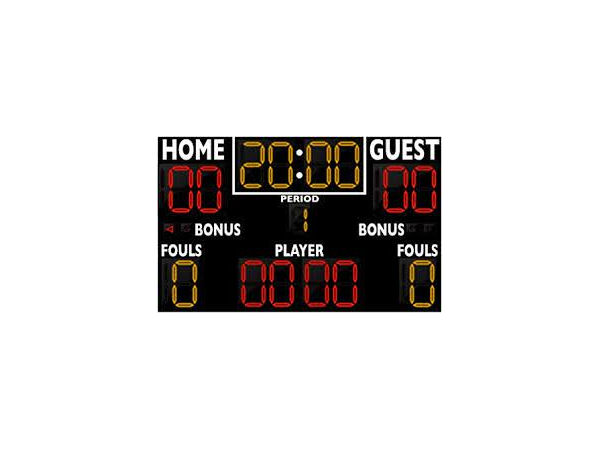 犯規顯示記分板