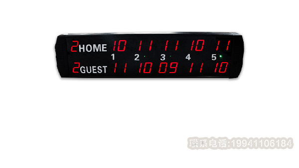 羽毛球電子記分牌打破人為計數，方便又快捷