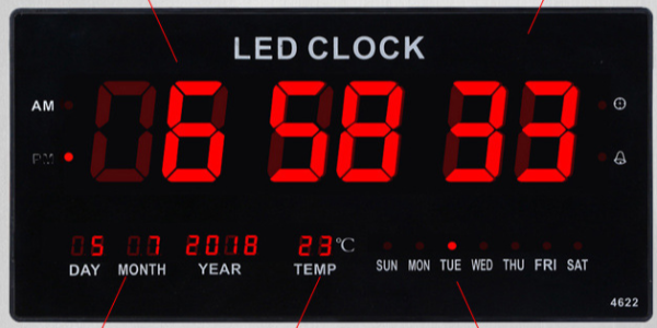 20英寸的萬年歷有多大